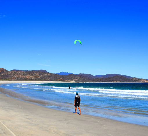 lear kitesurf with oaxakite