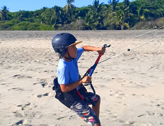 kitesurf for children by oaxakite